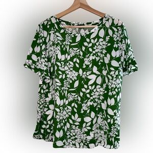 Ann Taylor Factory ruffle sleeve top